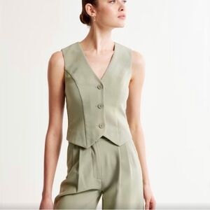 Abercrombie Tailored Vest - Size L